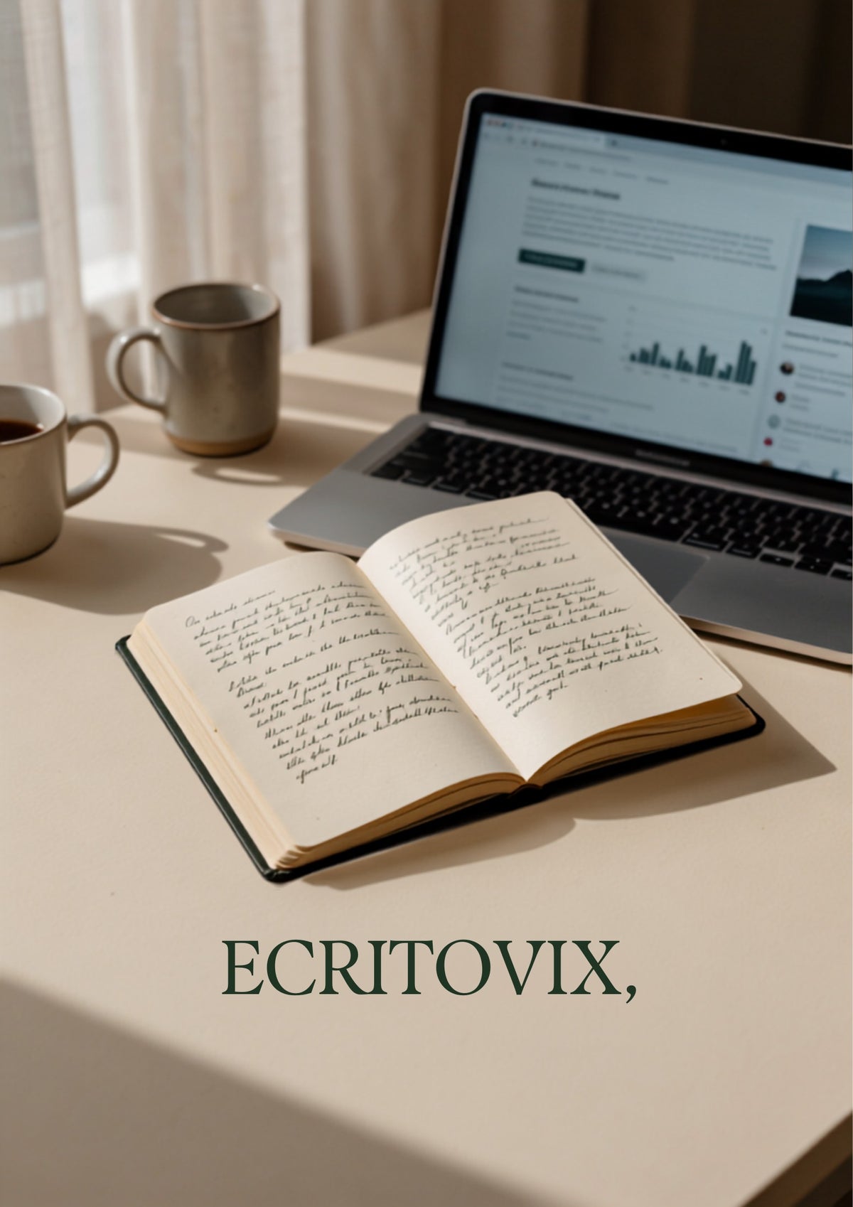 ECRITOVIX — le carnet papier à l'ère du numérique