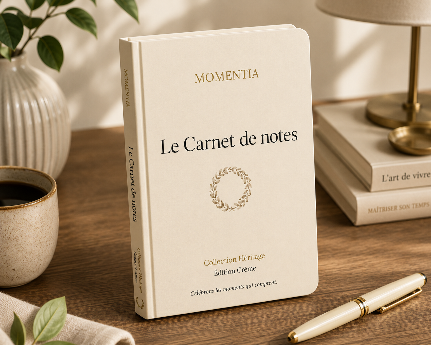 Le Carnet de notes – Collection Héritage · Édition Crème